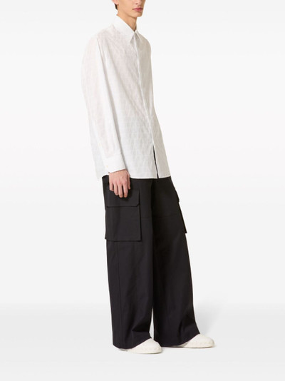 Valentino wide-leg cargo trousers outlook