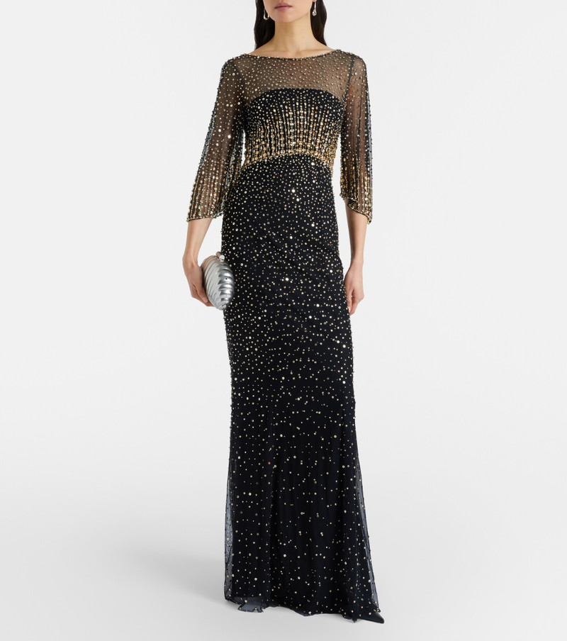 JENNY PACKHAM Kiya embellished gown outlook