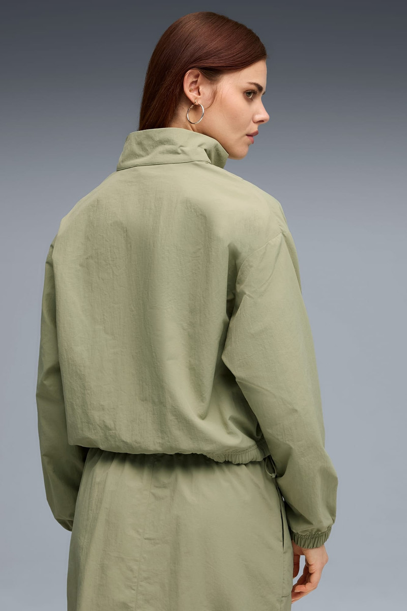 HER Relaxed Half-Zip Crew Women 4