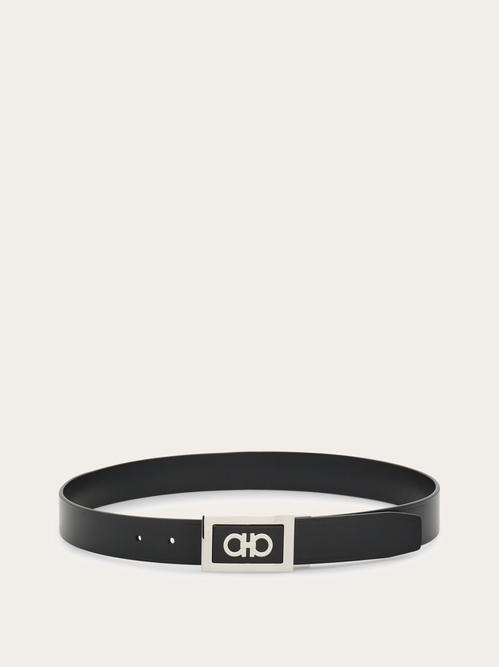 Reversible and adjustable belt with reversible buckle - 3