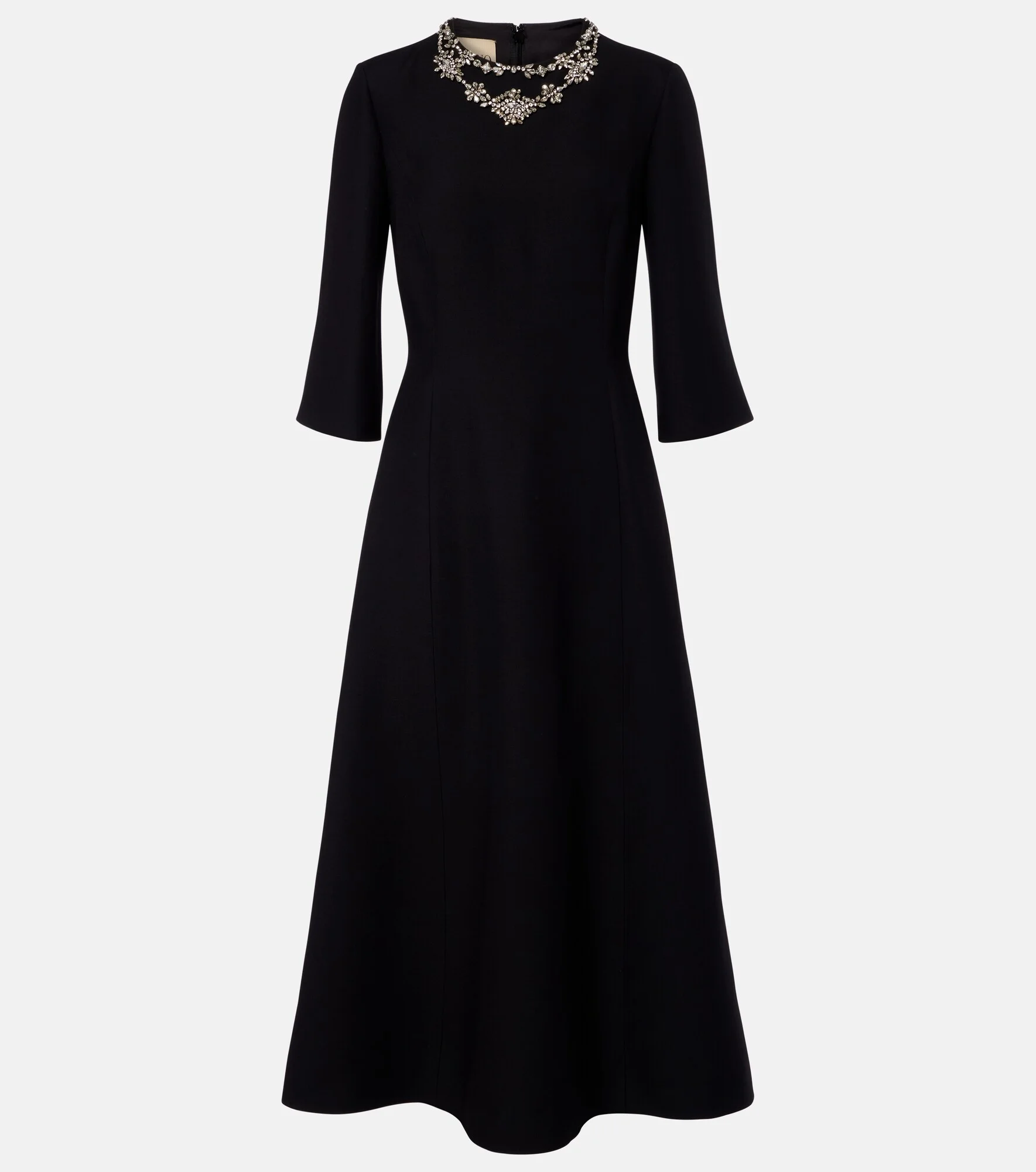 Crepe Couture embellished midi dress - 1