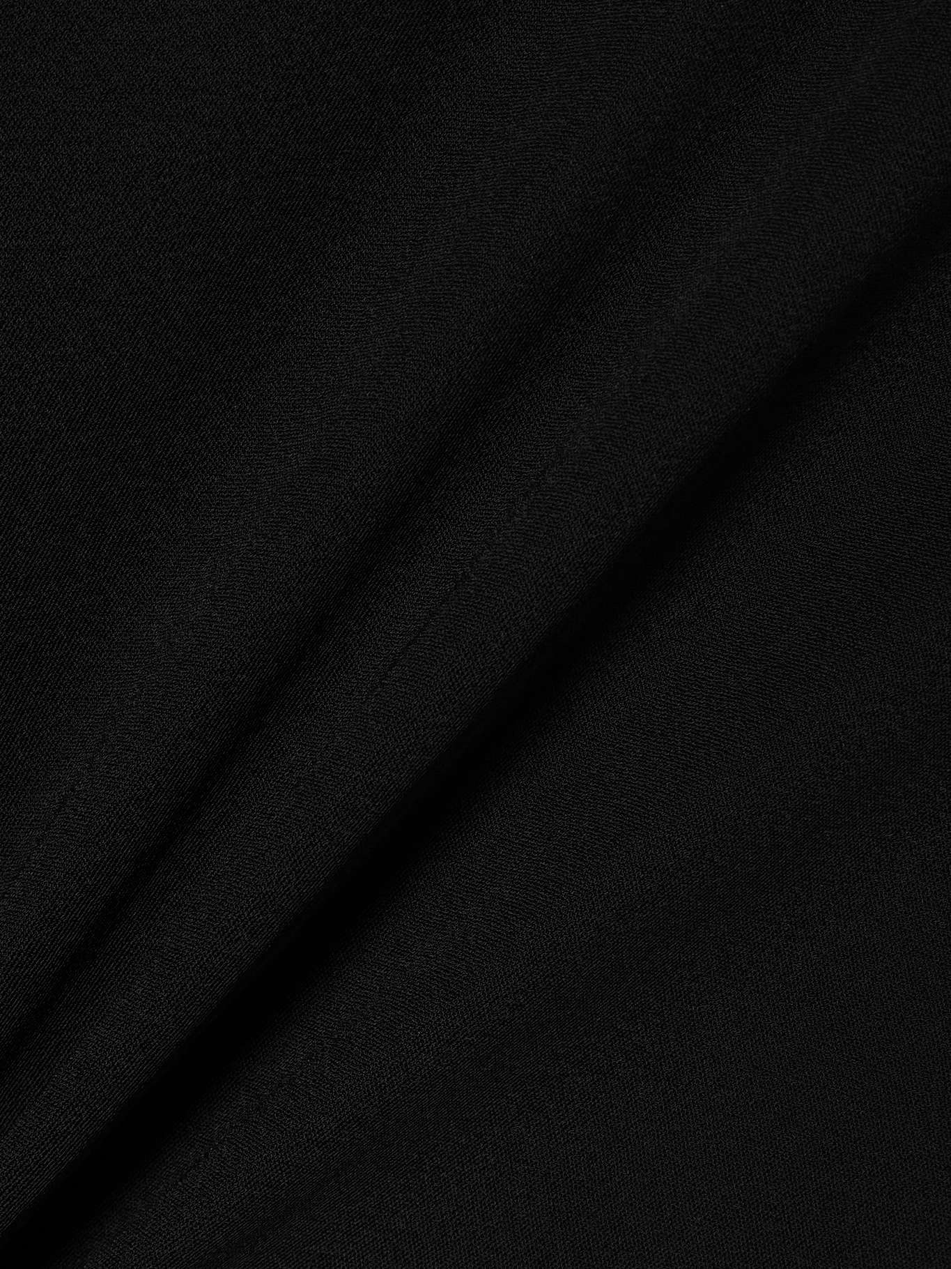 Salerno asymmetric open-back stretch-jersey midi dress Black - 4