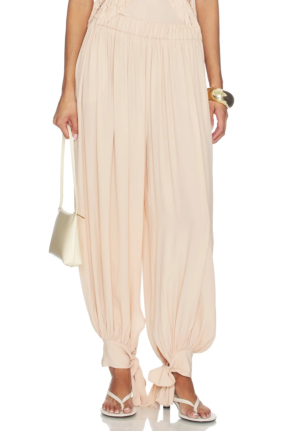 Noor Tied Up Maxi Pants - 1
