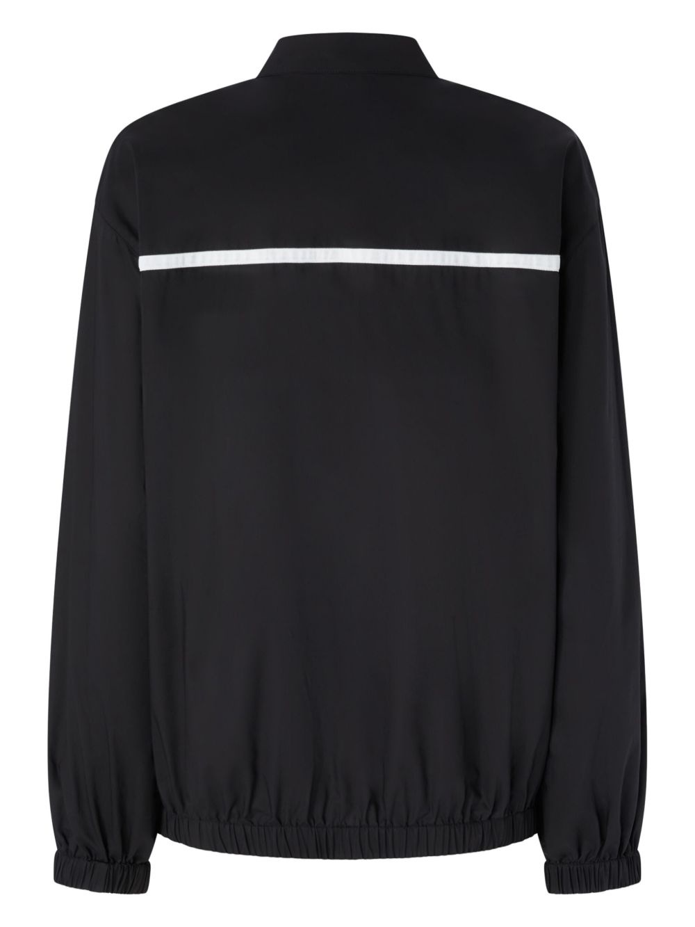 flame patch bomber jacket - 2
