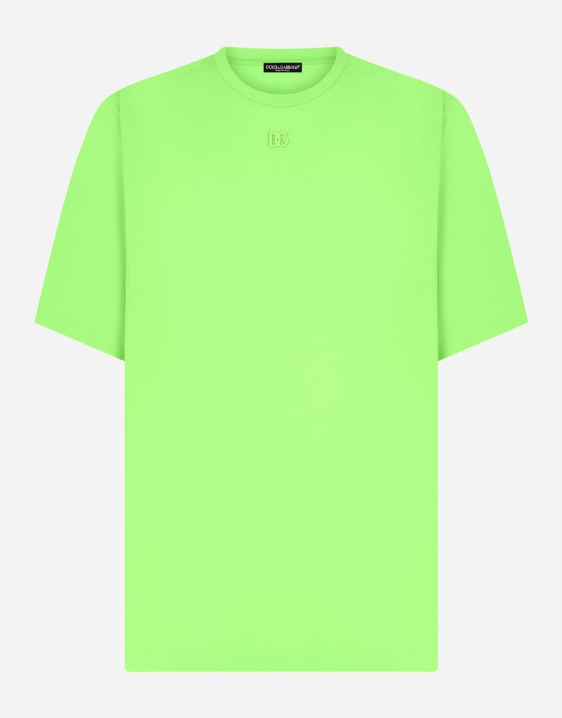 Technical jersey T-shirt with metallic DG logo 3