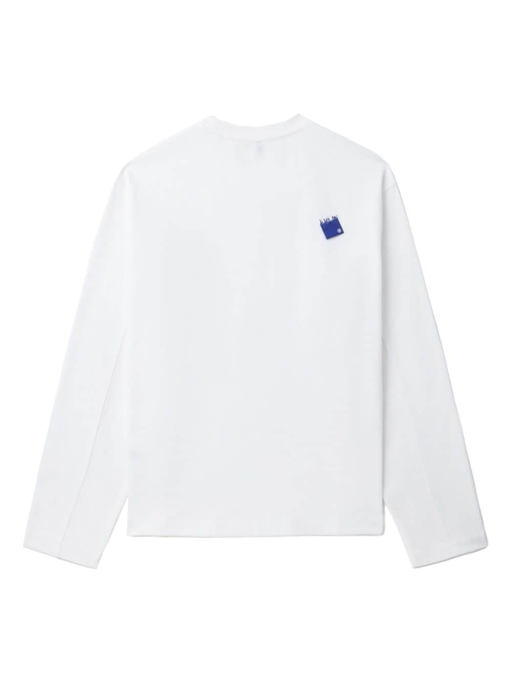 Tetris-appliquÃ© cotton T-shirt - 6