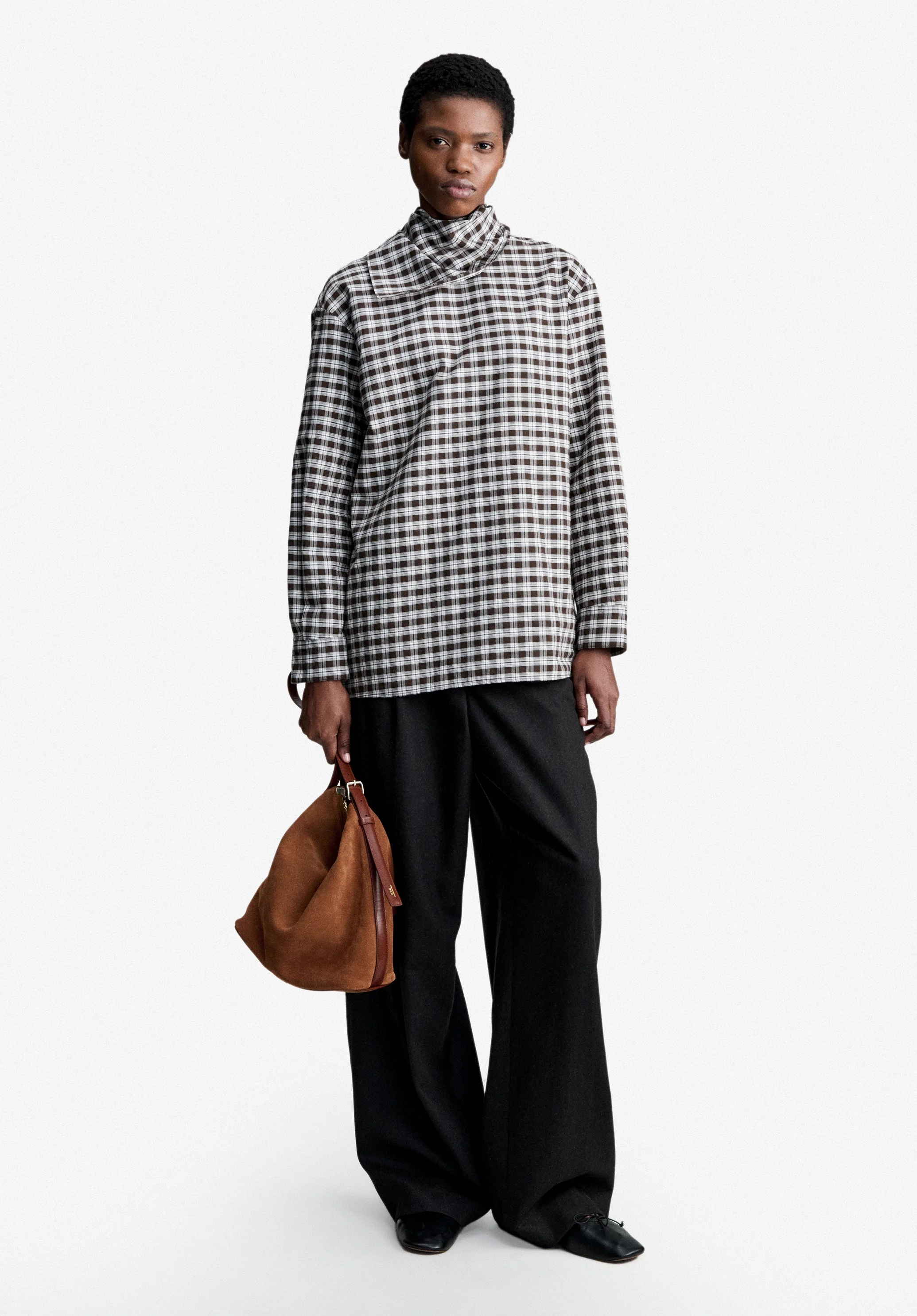 JASMIN BLOUSE - TIE-NECK BLOUSE - 1