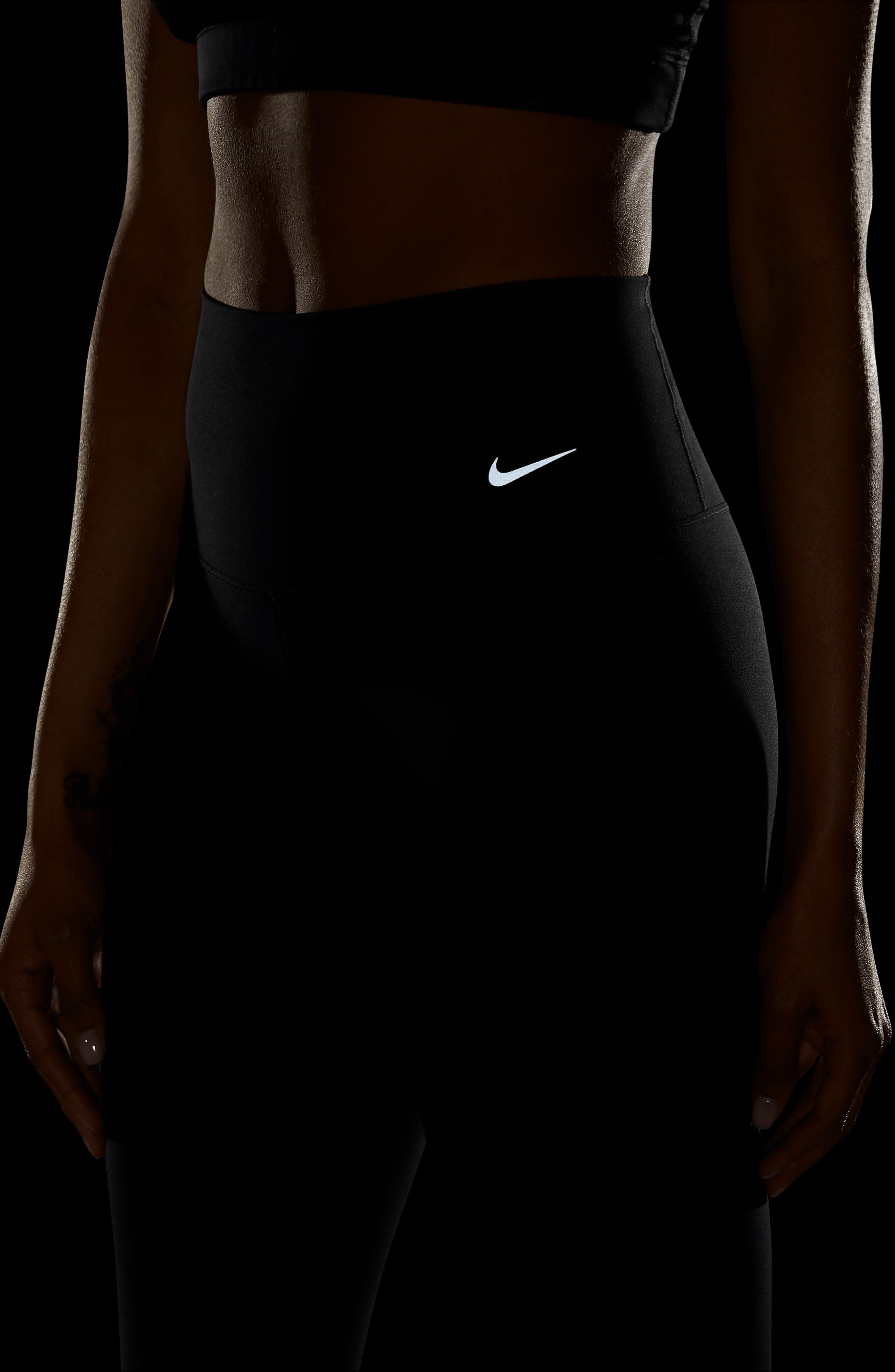 Nike Zenvy Dri-FIT High Waist Leggings in 010 Black/black at Nordstrom - 8