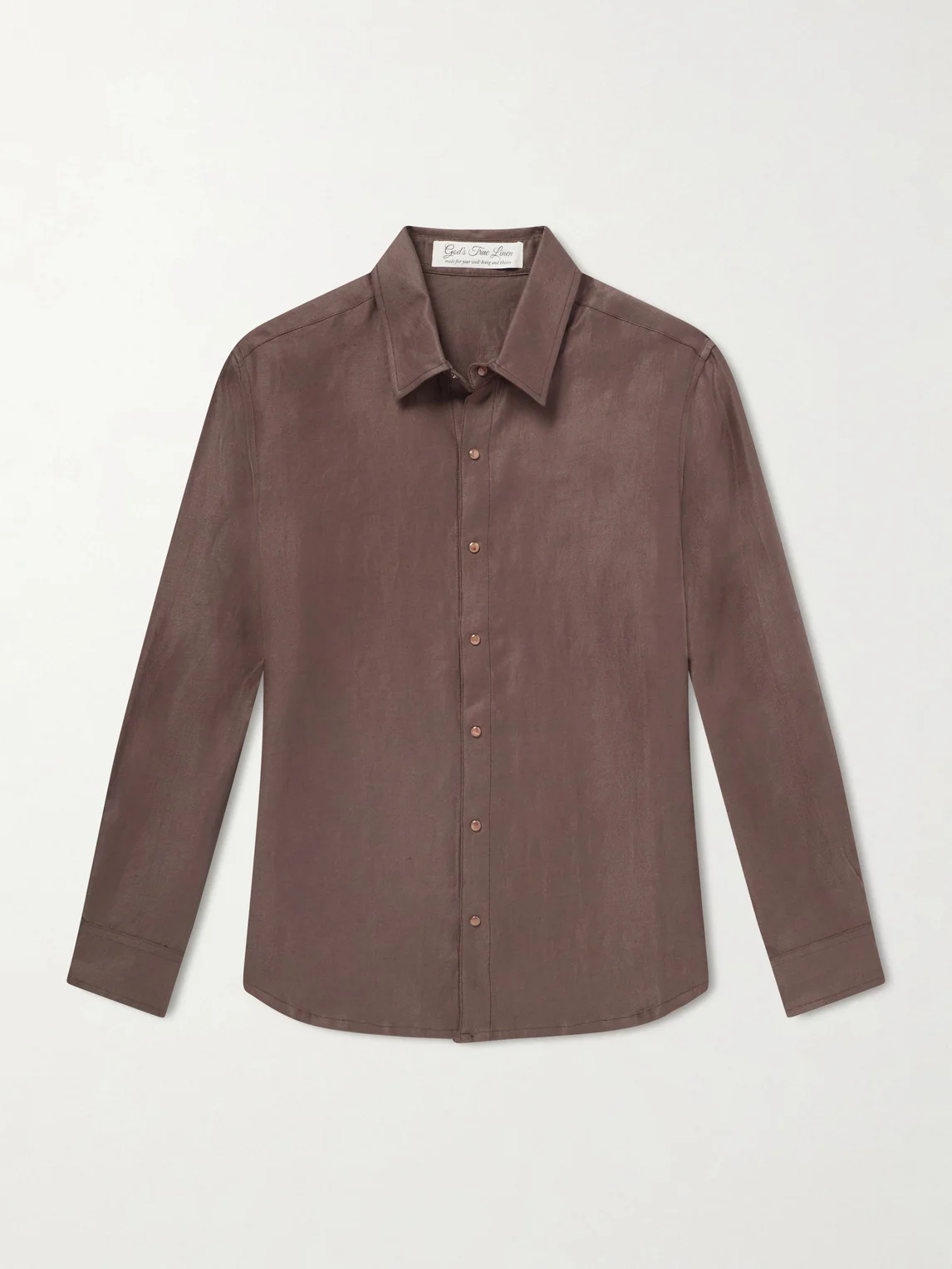 Cocoa Linen Shirt - 1