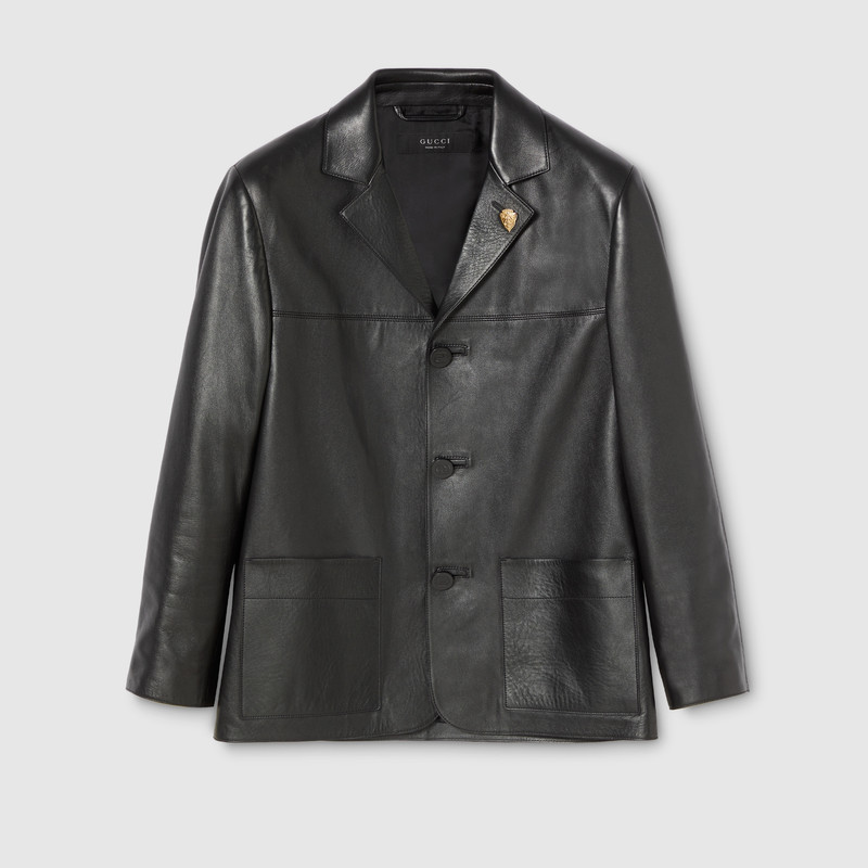 Soft nappa leather jacket 1