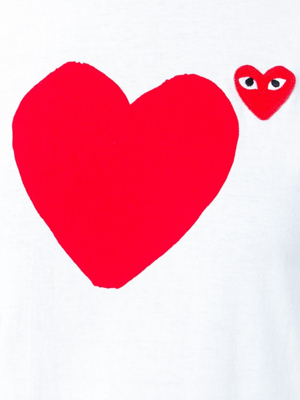 heart print T-shirt - 5