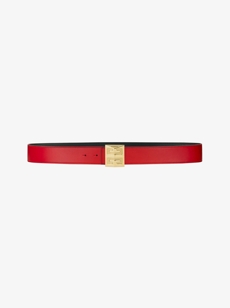 Givenchy 4G REVERSIBLE BELT IN LEATHER outlook