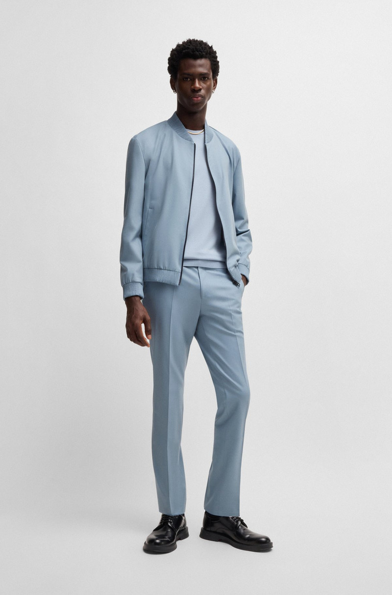 HUGO SLIM-FIT JACKET IN STRETCH-WOOL outlook