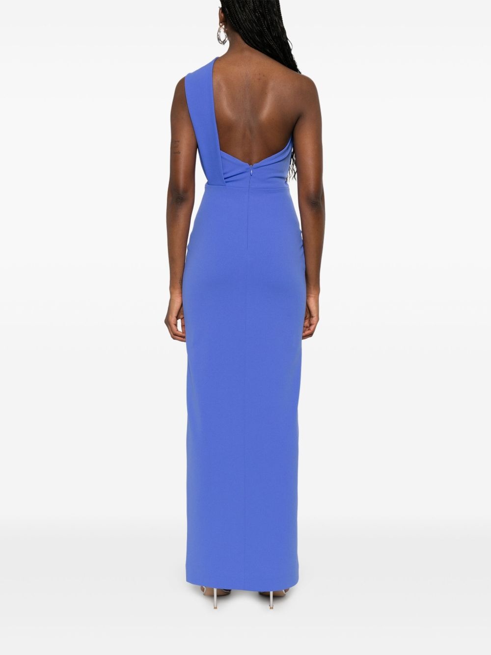 knee length dresses for ladies The Alexis Maxi Dress in Black – Solace London