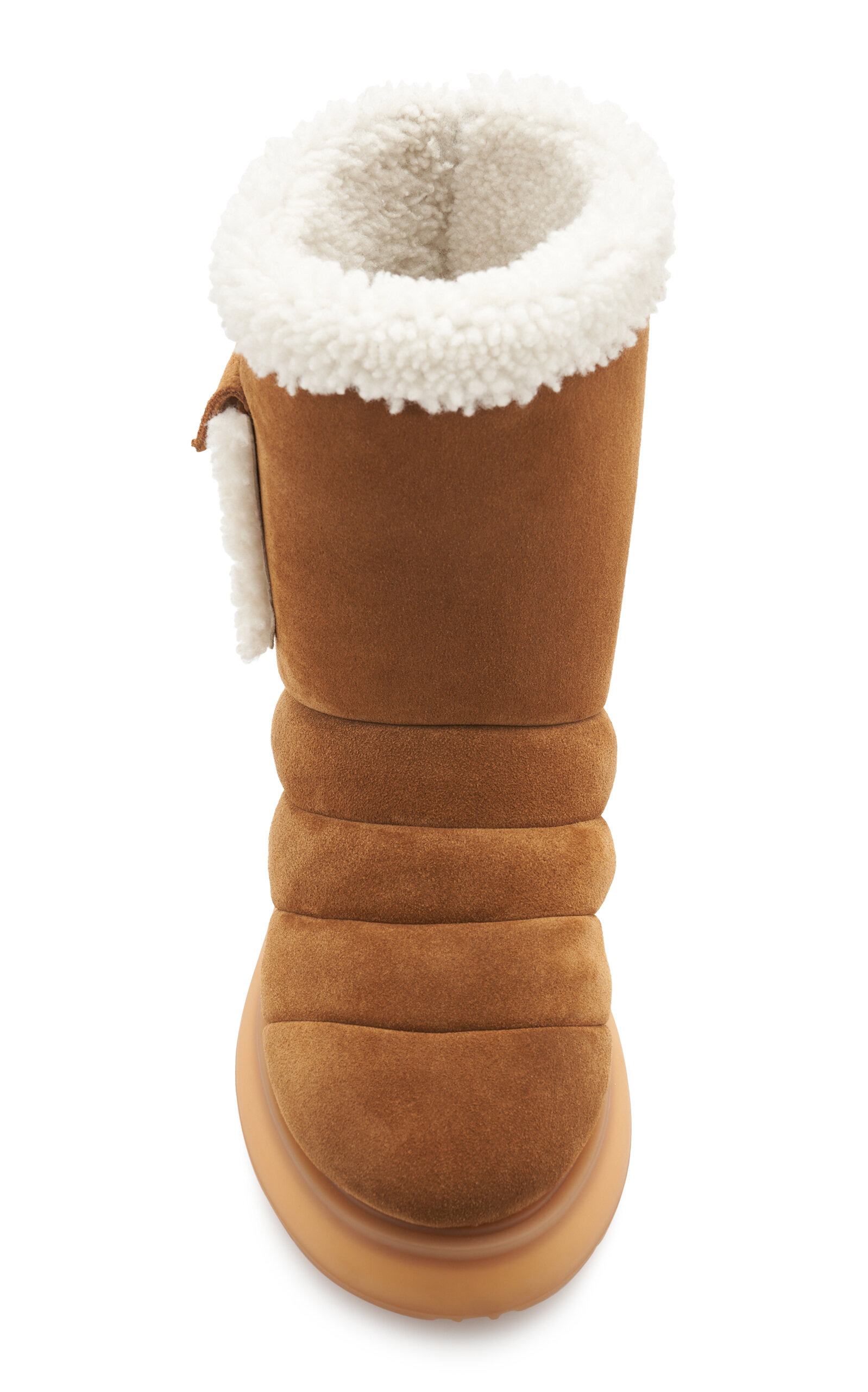 Gaia Pocket-Detailed Suede Ankle Boots tan - 3