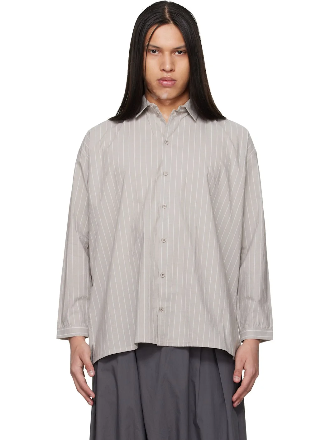 Taupe 'The Draughtsman' Shirt - 1