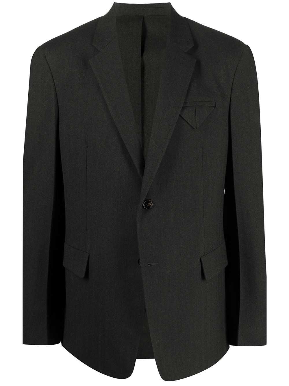 notched lapels blazer jacket - 1