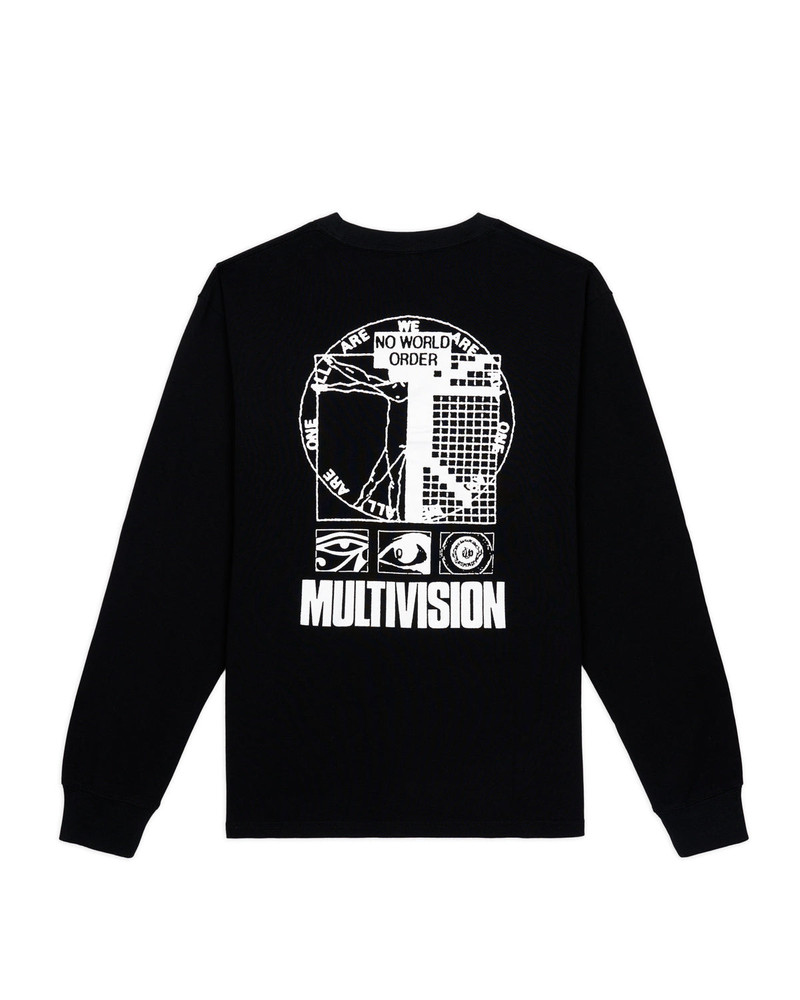 Multi Vision Long Sleeve Shirt - Black 1