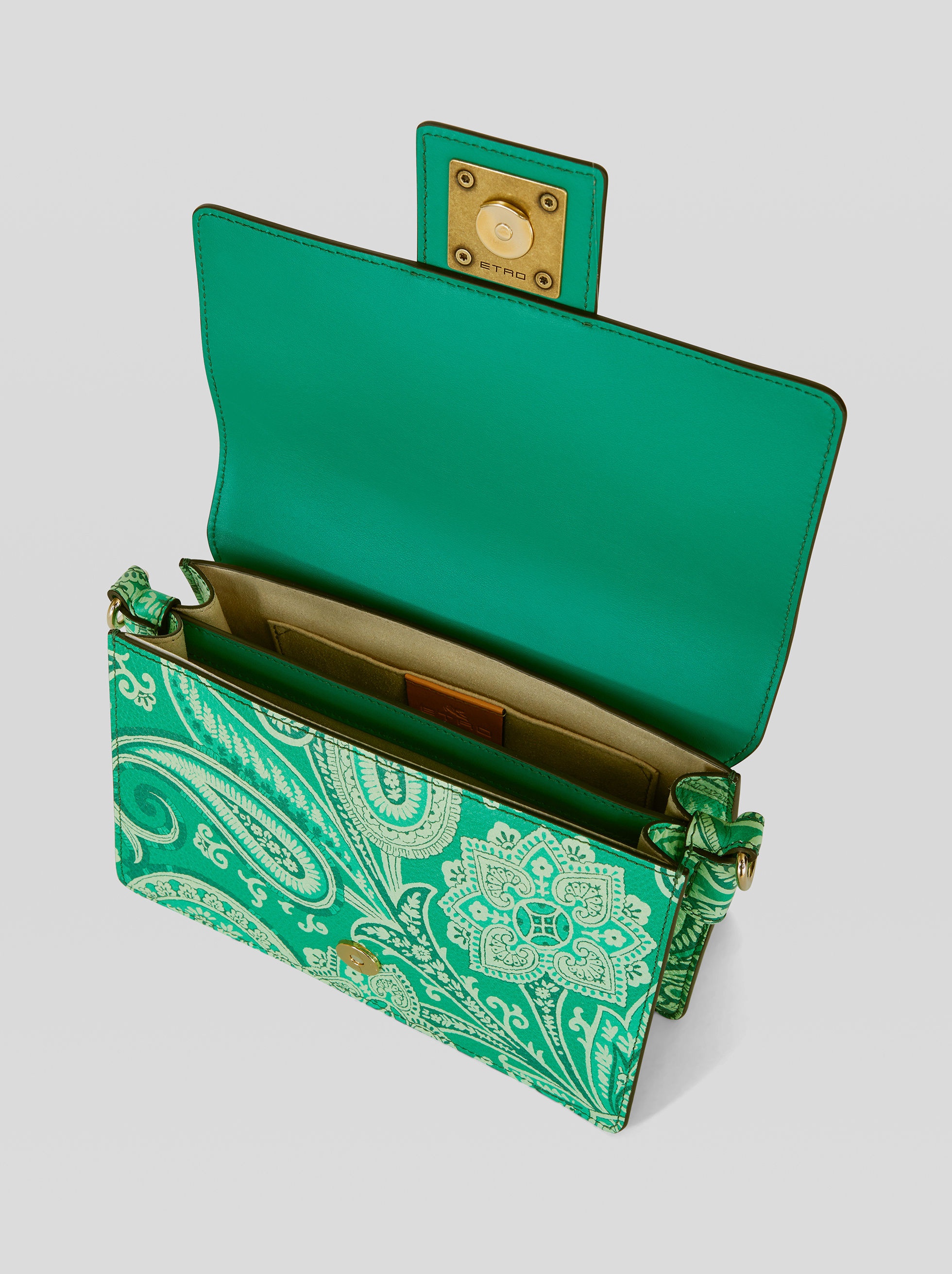 CROWN ME LIQUID PAISLEY SHOULDER BAG - 4