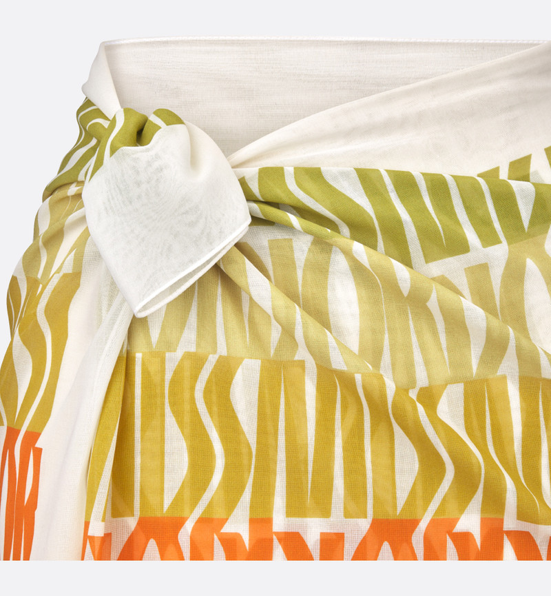 Miss Dior Allover Sarong 3