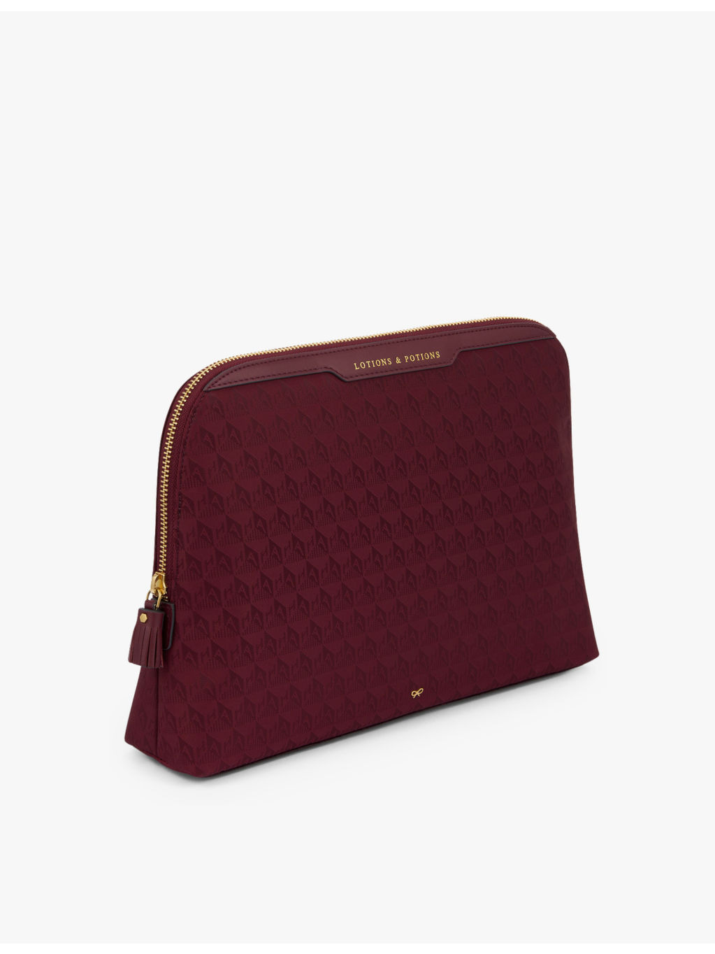 Lotions and Potions shell and leather washbag - 6