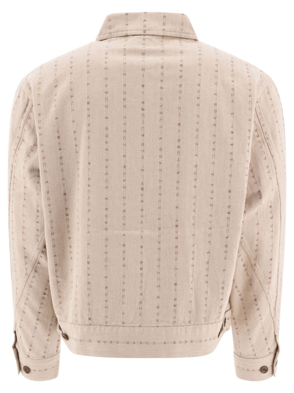 striped bomber jacket - 2