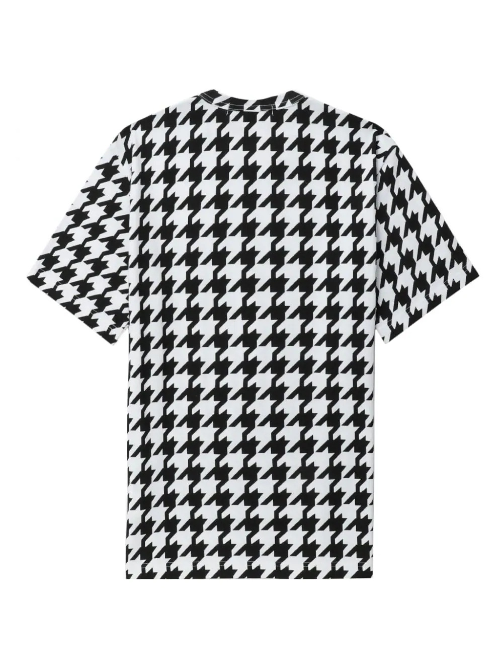 Houndstooth Pattern Tee - 2