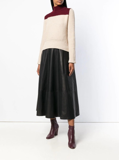 Loewe high waisted full skirt outlook