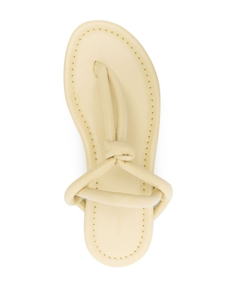 padded thong-strap sandals 4
