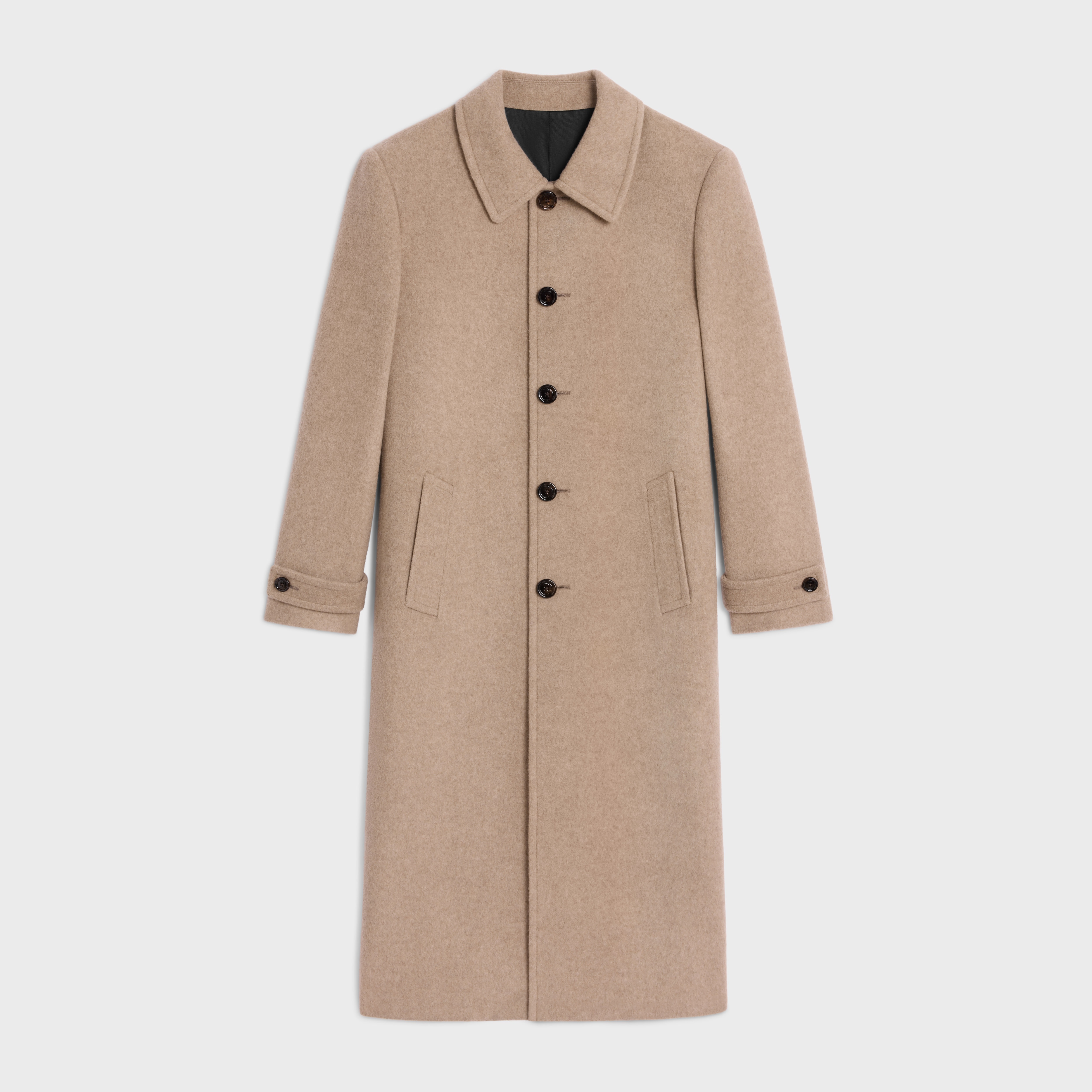 関税込 suit coat in cashmere cloth 2M64C030B.08EF CELINE suit coat in cashmere cloth | REVERSIBLE