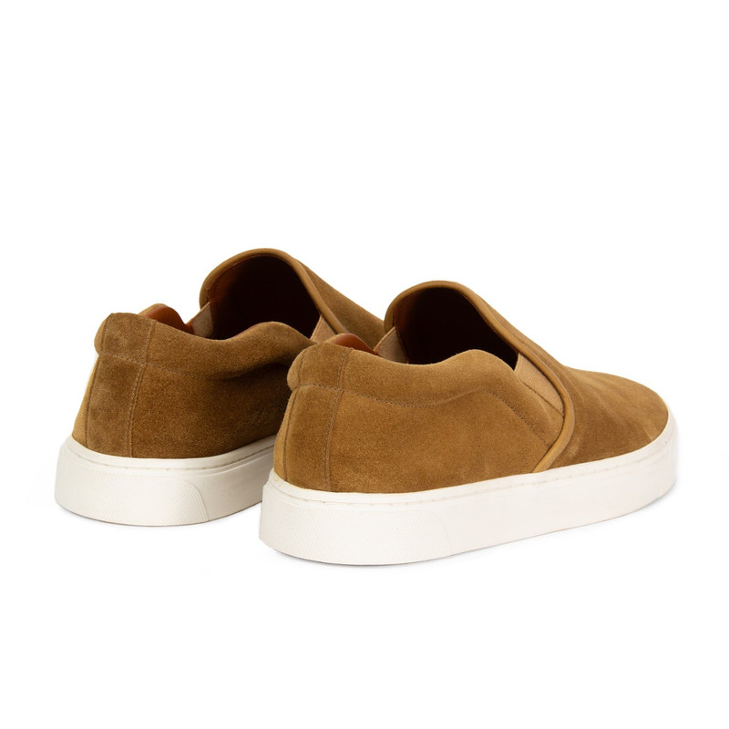 Slip On - Tobacco Calf Suede 4