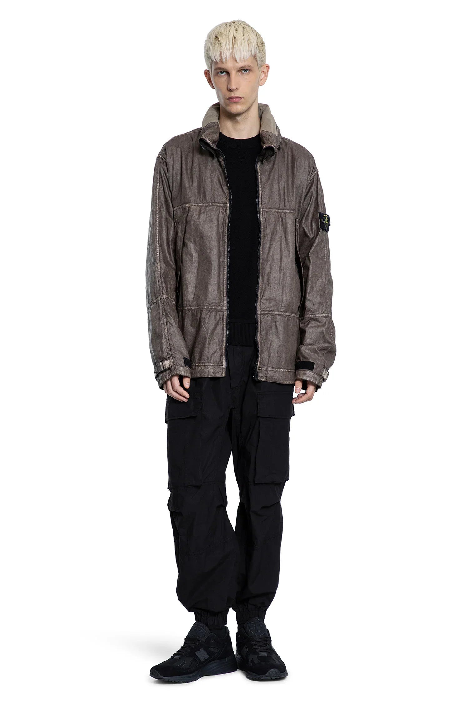 4100040-Raw-Linen-Plated-Ovd-Parka - 5