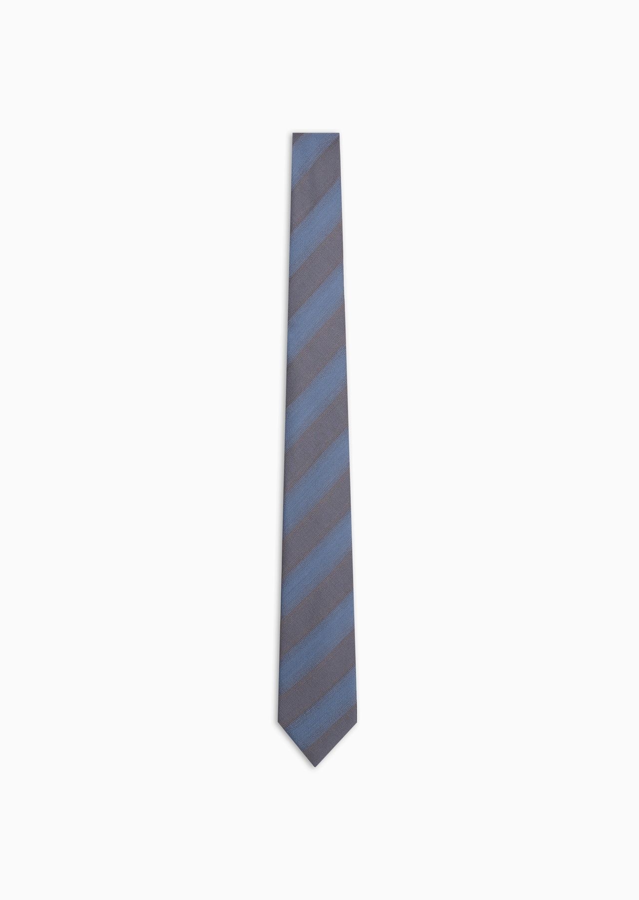 Silk and wool jacquard tie - 1