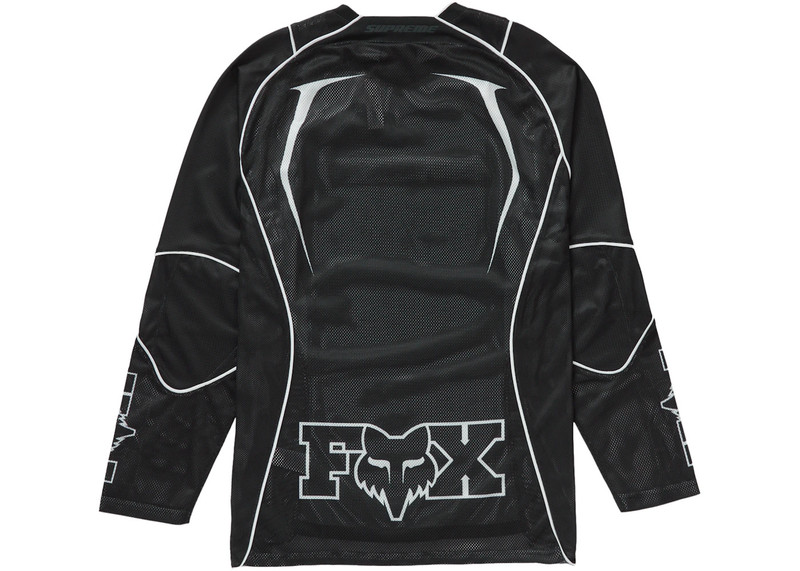 Supreme Supreme Fox Racing Jersey Black outlook