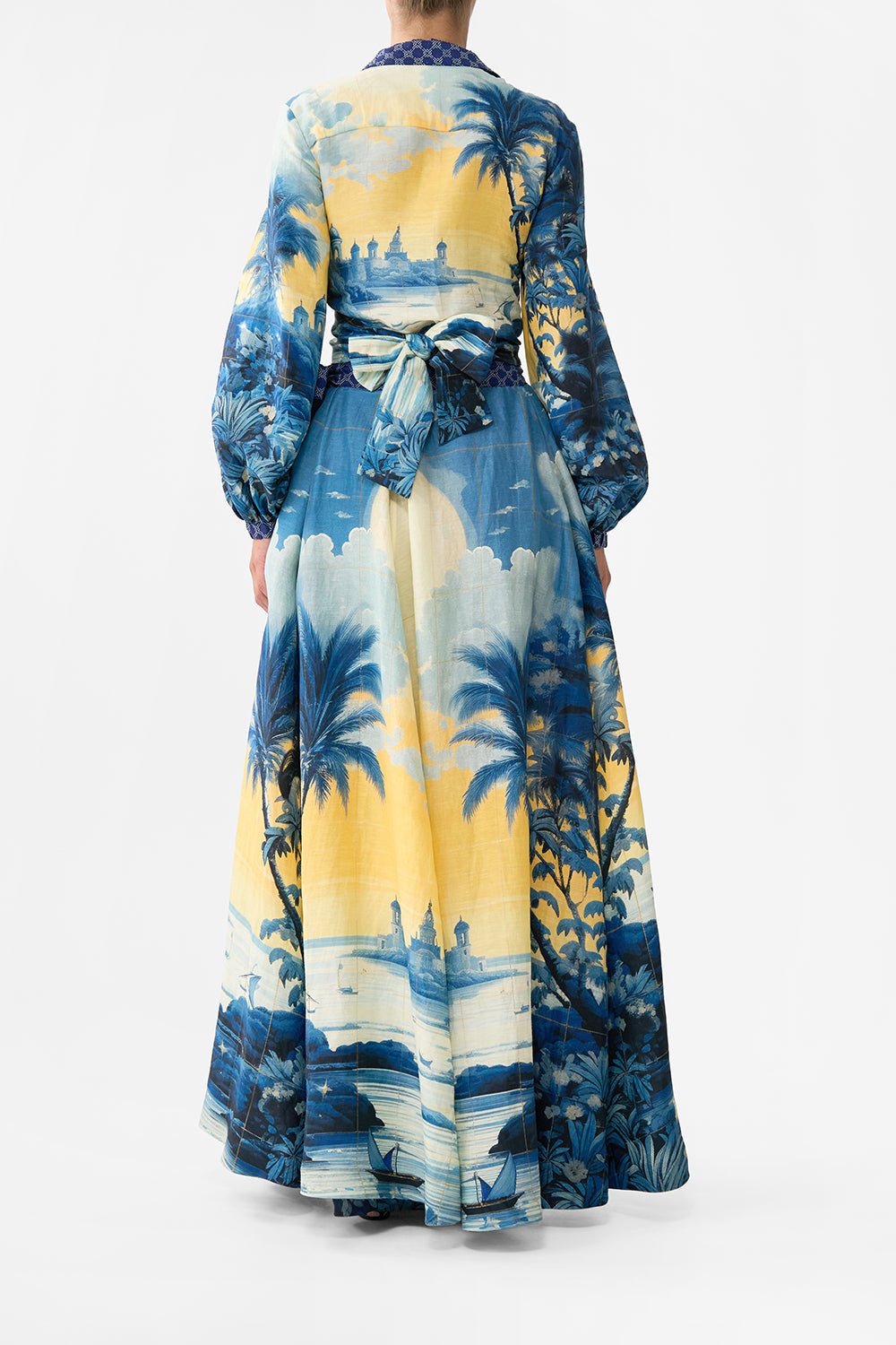 MAXI WRAP SKIRT - 9