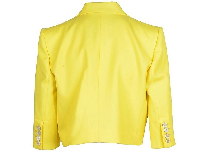 Women's Yellow Blazer - 2