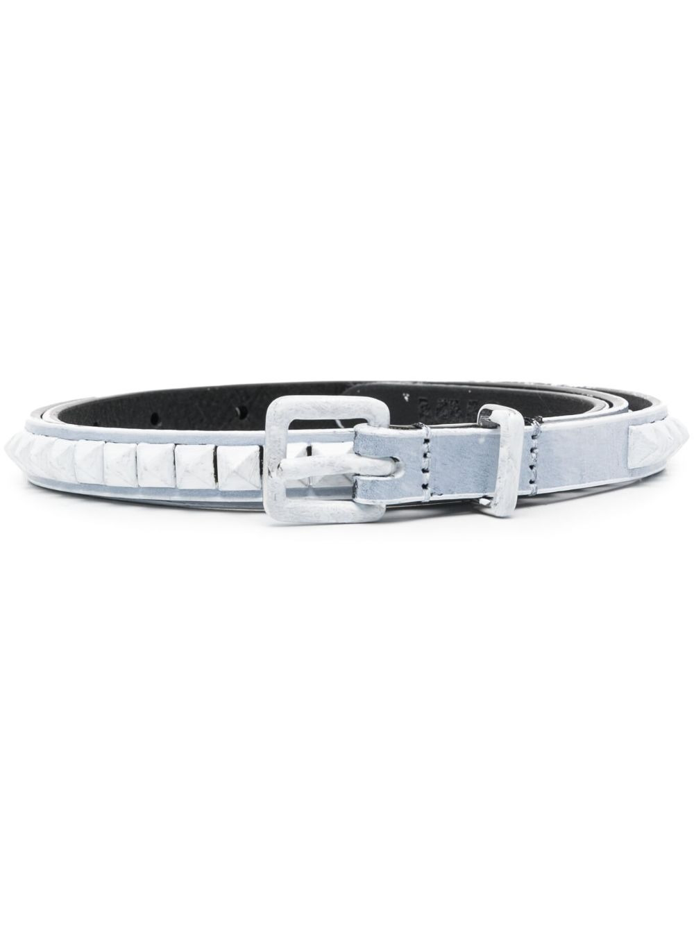 studded thin belt - 1