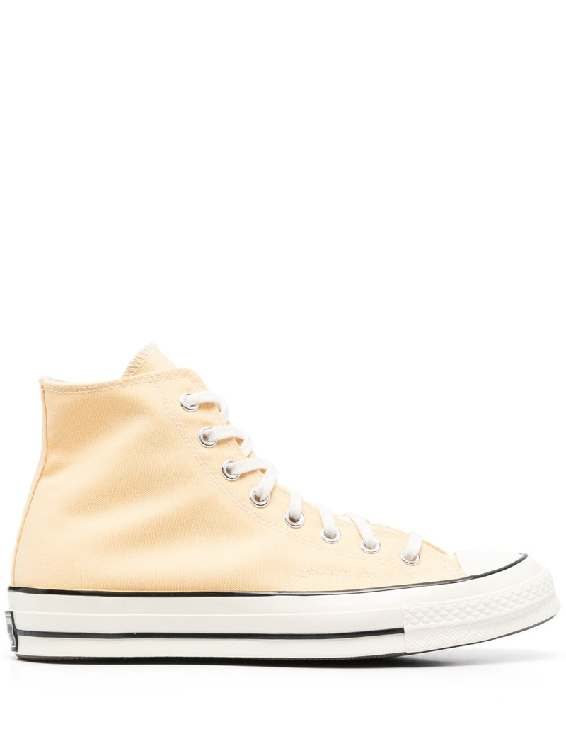 ankle-length lace-up sneakers 1