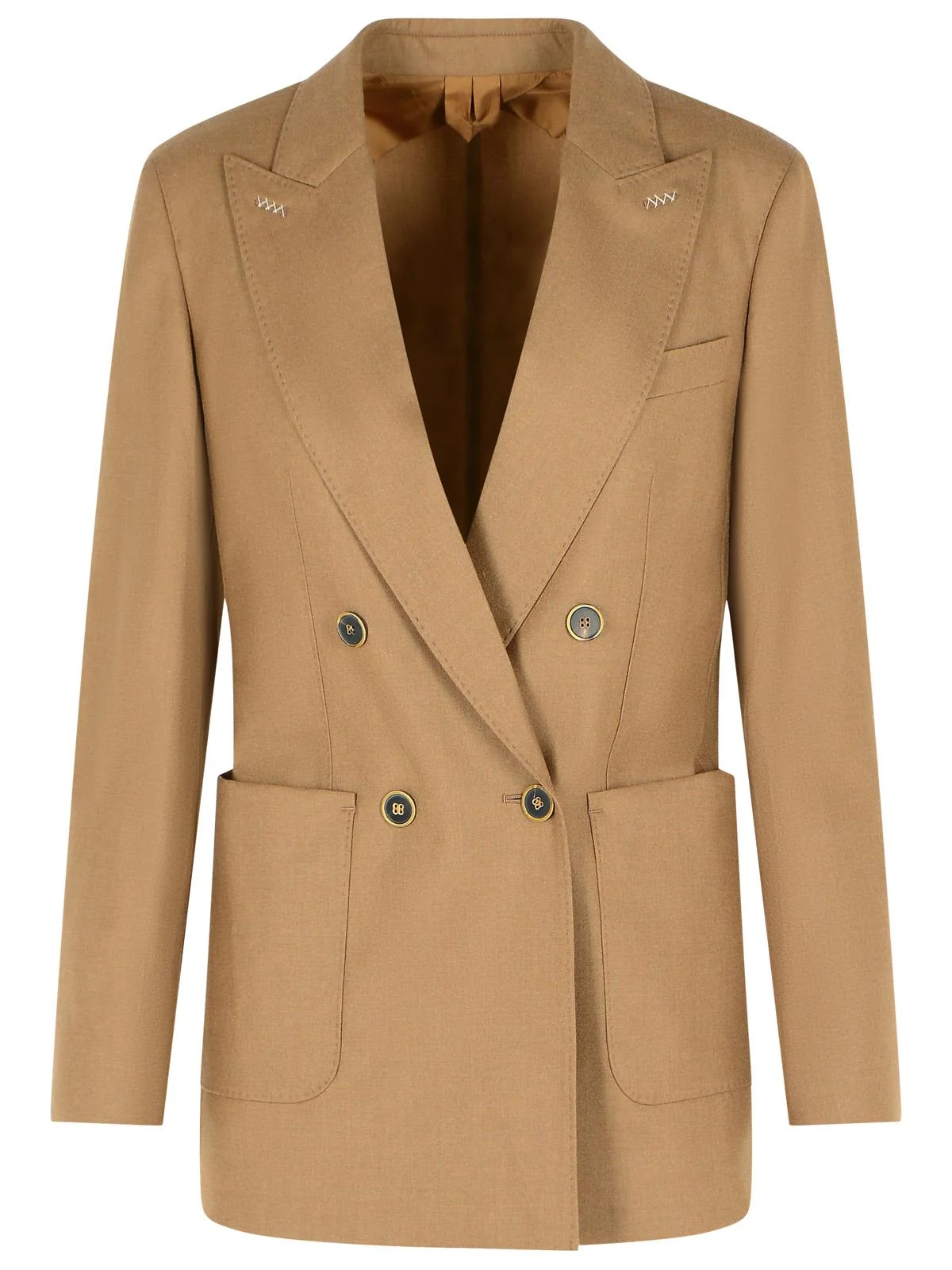 Max Mara Brown Cashmere Blazer Women - 1