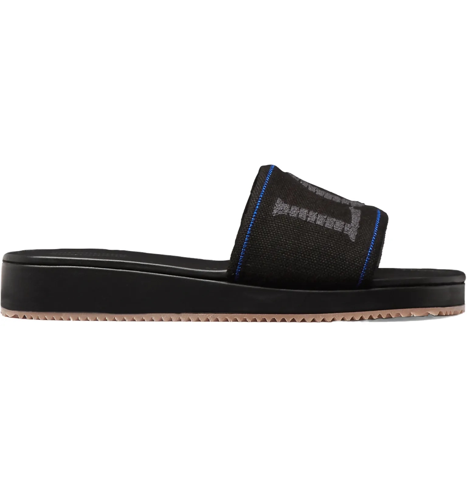 + Paula's Ibiza Logo-Embroidered Canvas Slides - 1