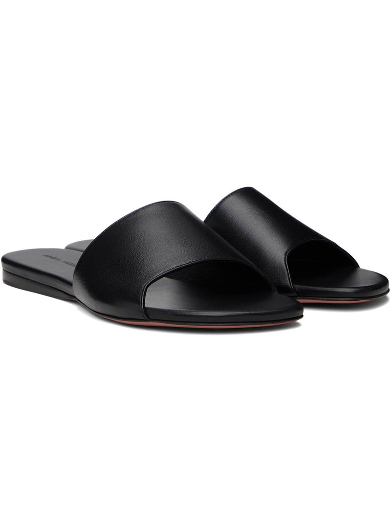 Black Bianca Sandals 4