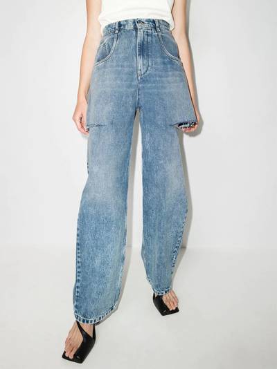 Maison Margiela distressed straight-leg jeans outlook