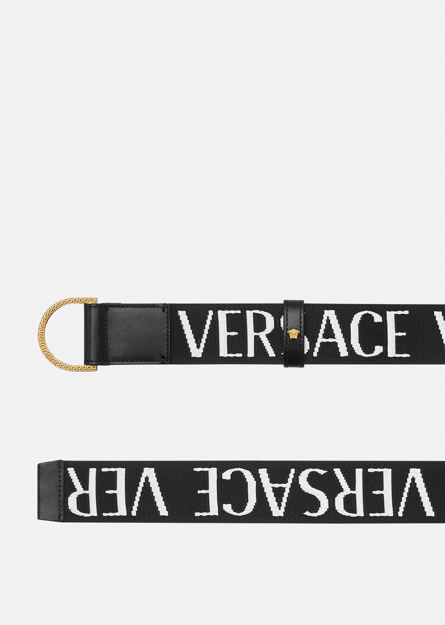 Versace Allover Greca Reversible Belt - 2