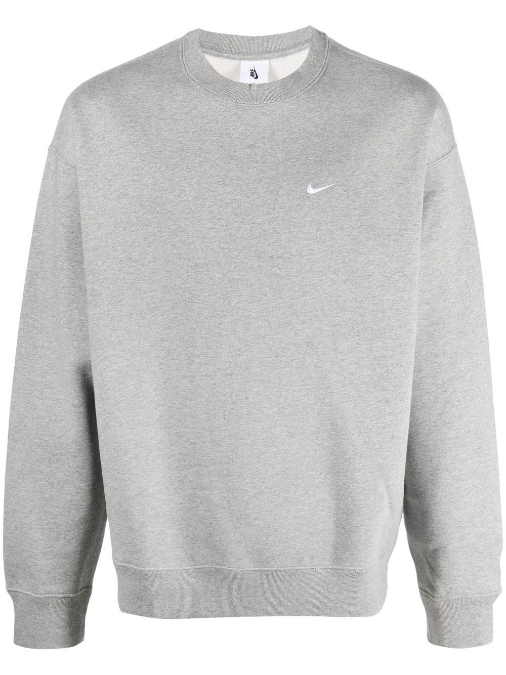 Solo Swish crew-neck sweatshirt - 1