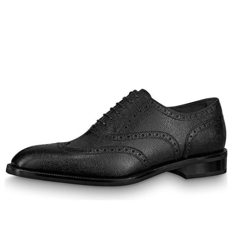 LOUIS VUITTON Graduate Richelieu Shoes 'Black' 1A8IZI - 1