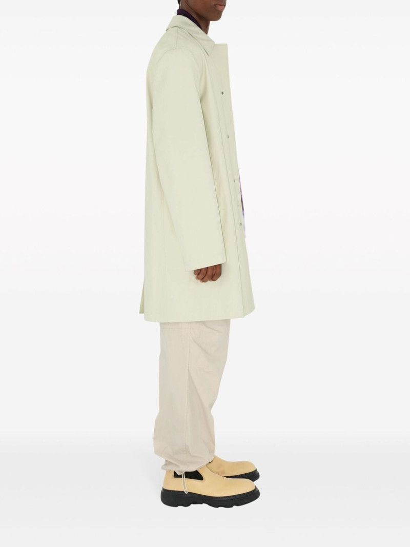 classic-collar cotton trench coat 3