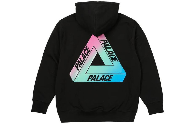 PALACE Palace Ombre Tri-Ferg Hoodie 'Black' P24CS086 outlook