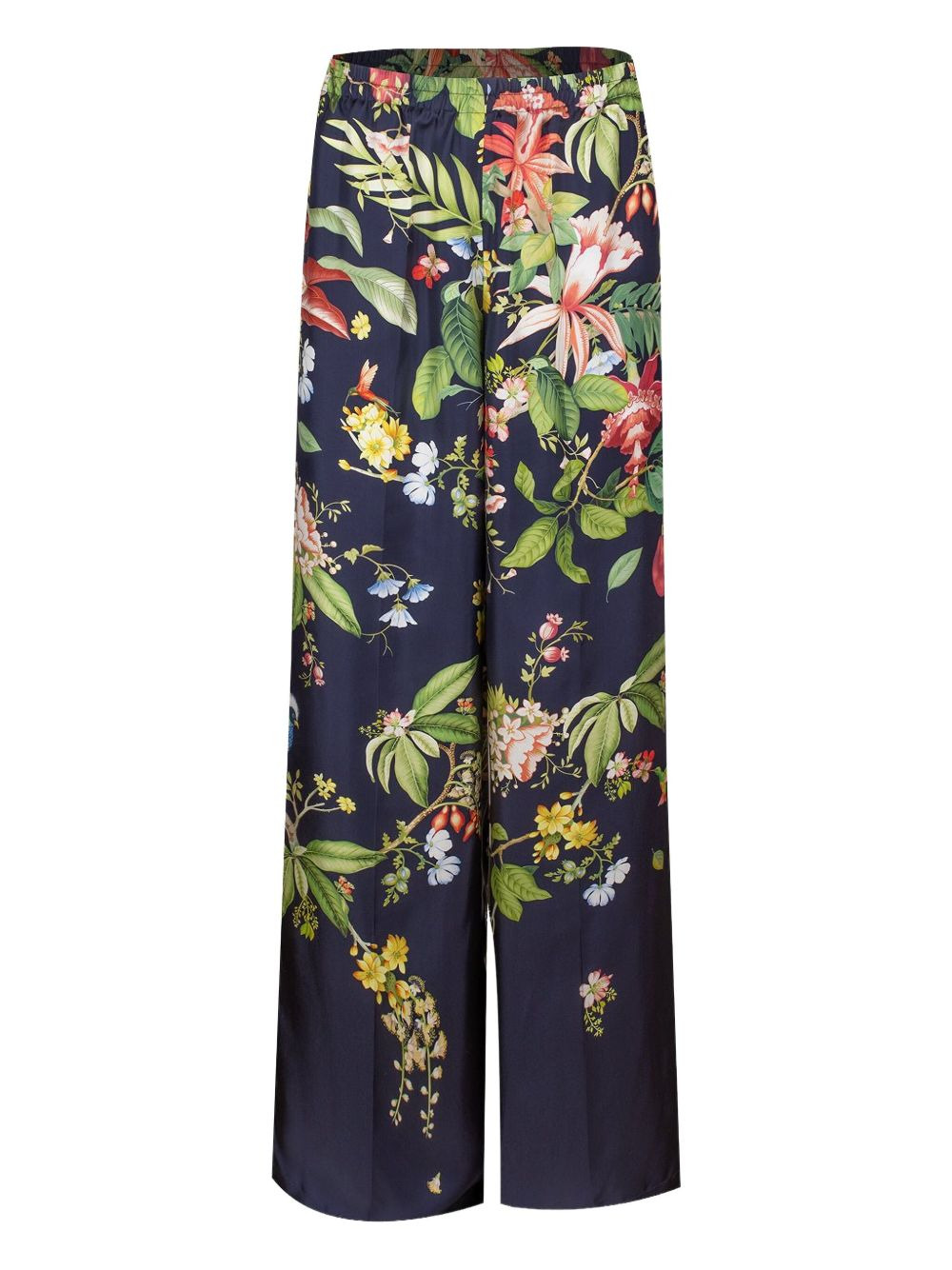 floral-print trousers - 1