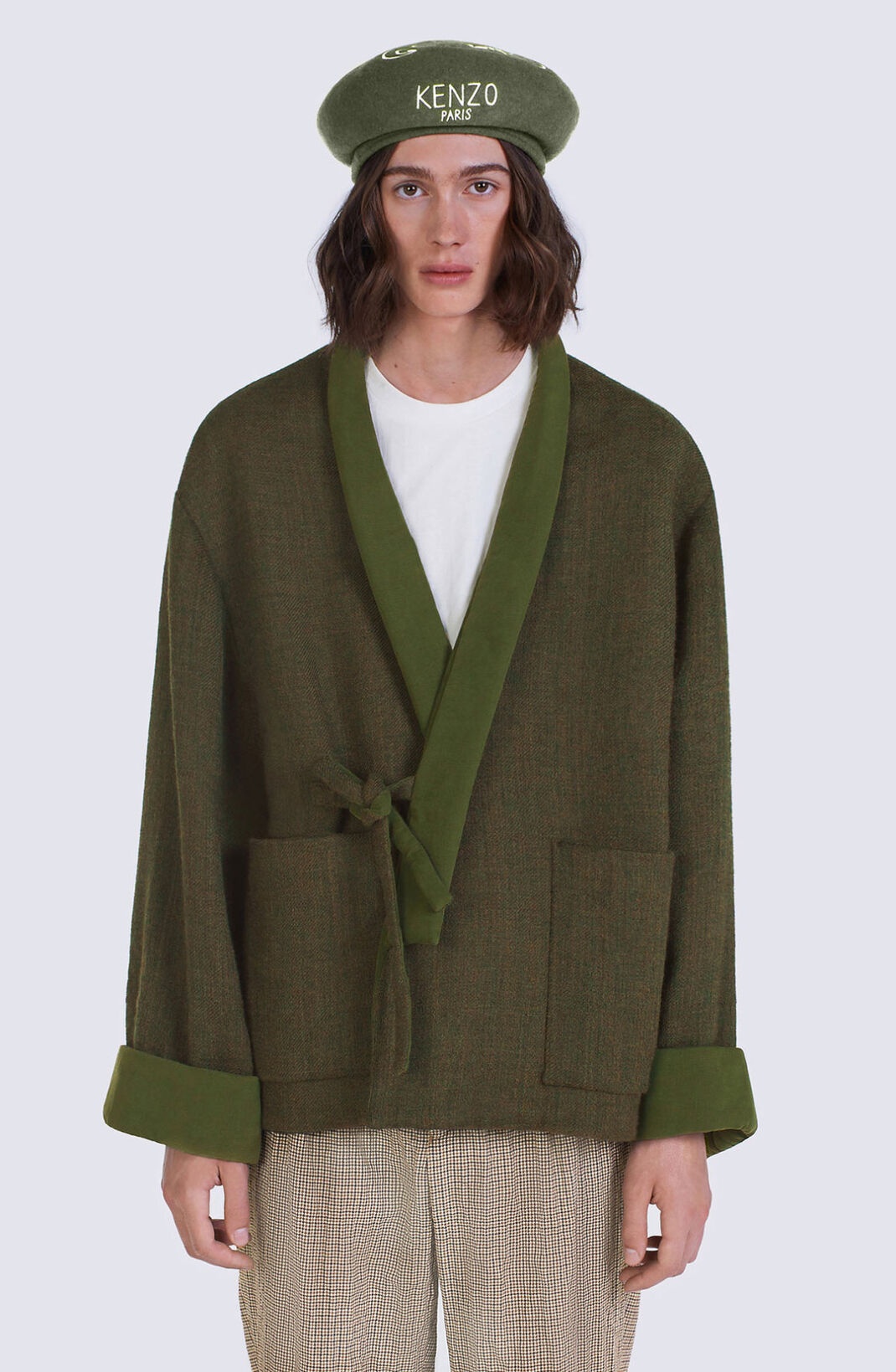 Wool kimono coat - 3