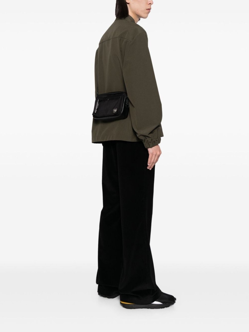 PORTER logo-patch shoulder bag outlook